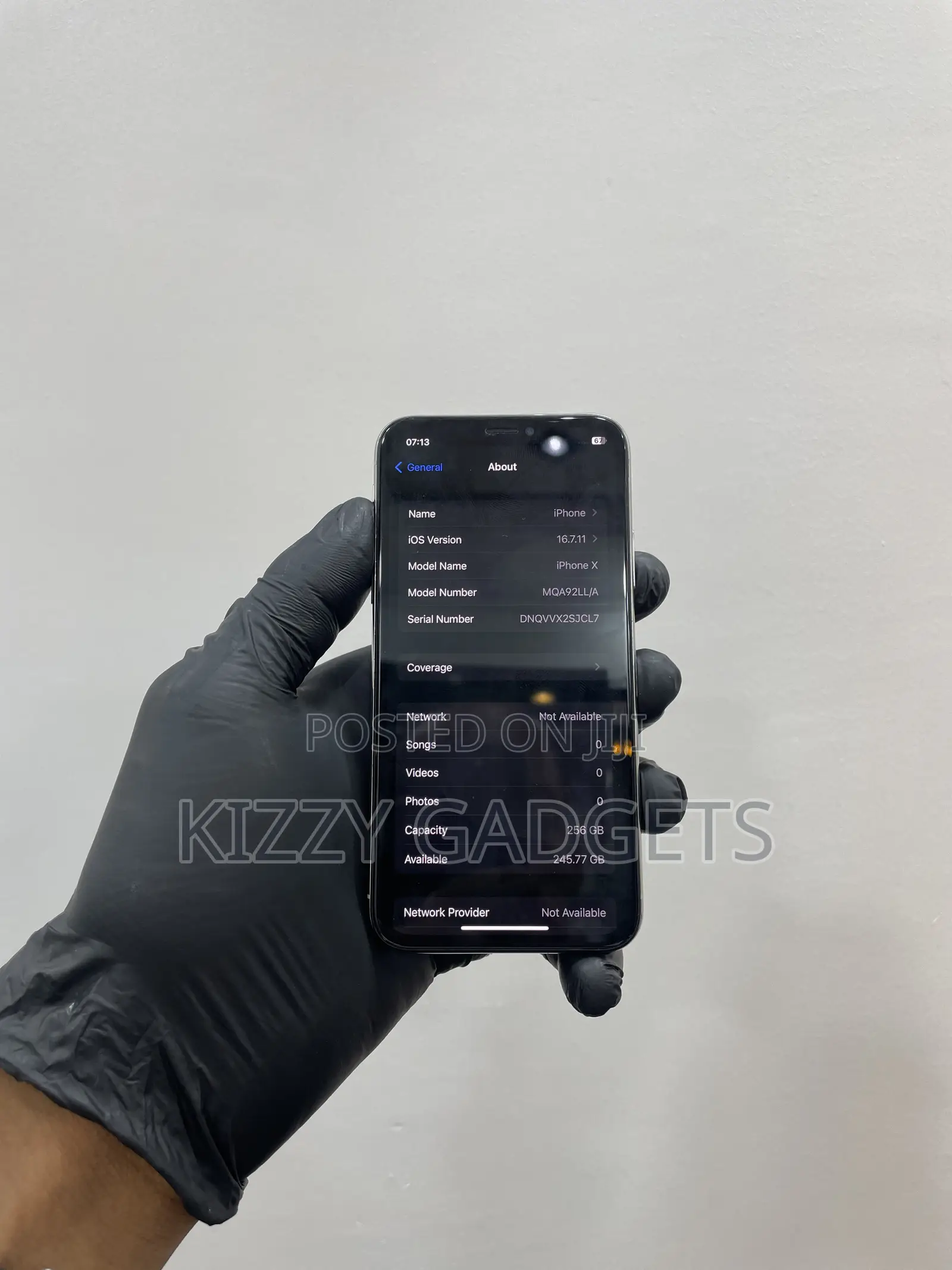 Apple iPhone X 256 GB White