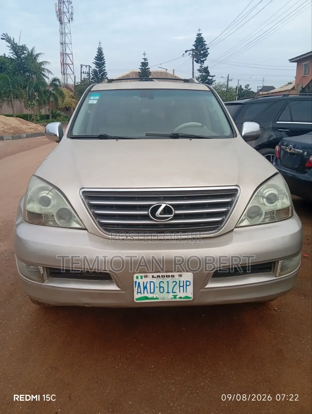 Lexus GX 470 2008 Gold