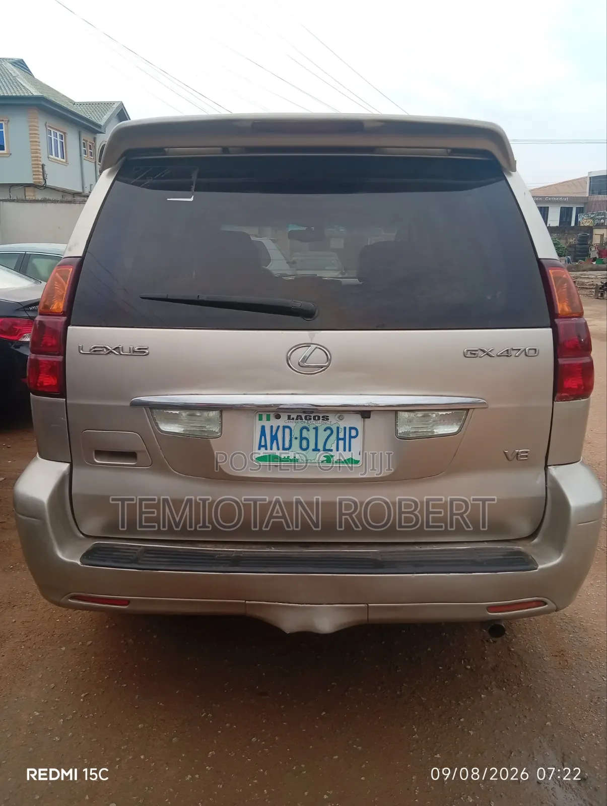 Lexus GX 470 2008 Gold