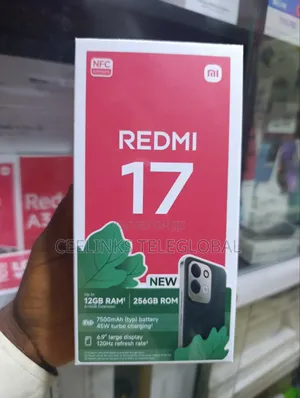 New Xiaomi Redmi 17 128 GB Black