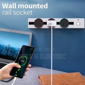Wall Mounted Movable Rail Socket
