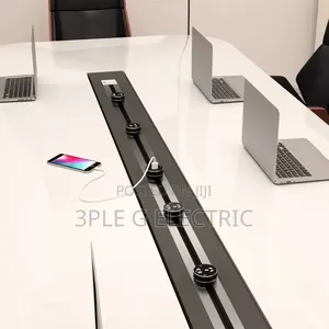 Desk Power Rail Socket