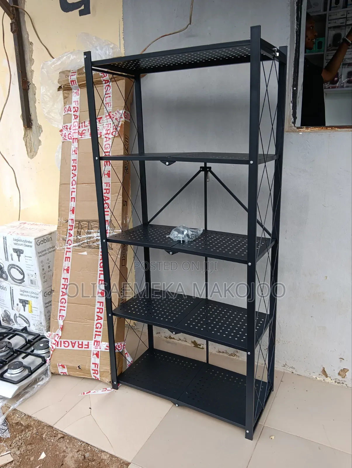 5ft Foldable Kitchen Rack