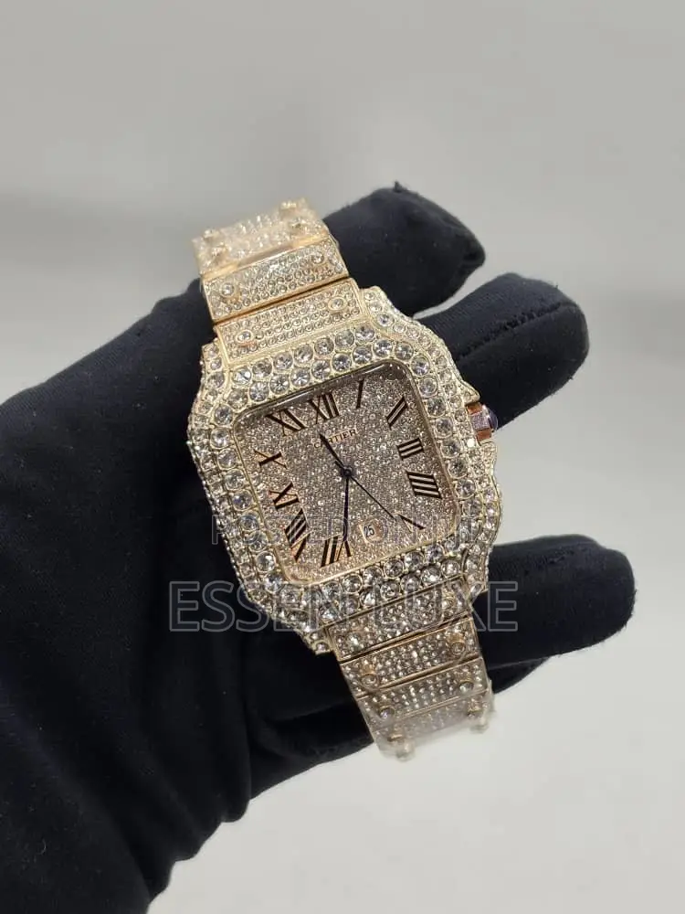 Cartier Full Stone Wristwatch
