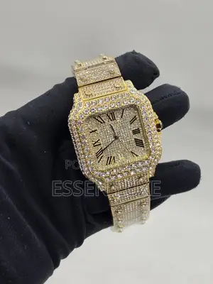 Cartier Full Stone Wristwatch