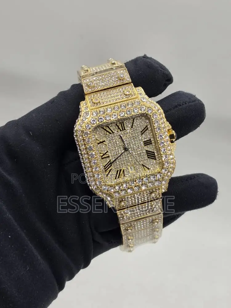 Cartier Full Stone Wristwatch