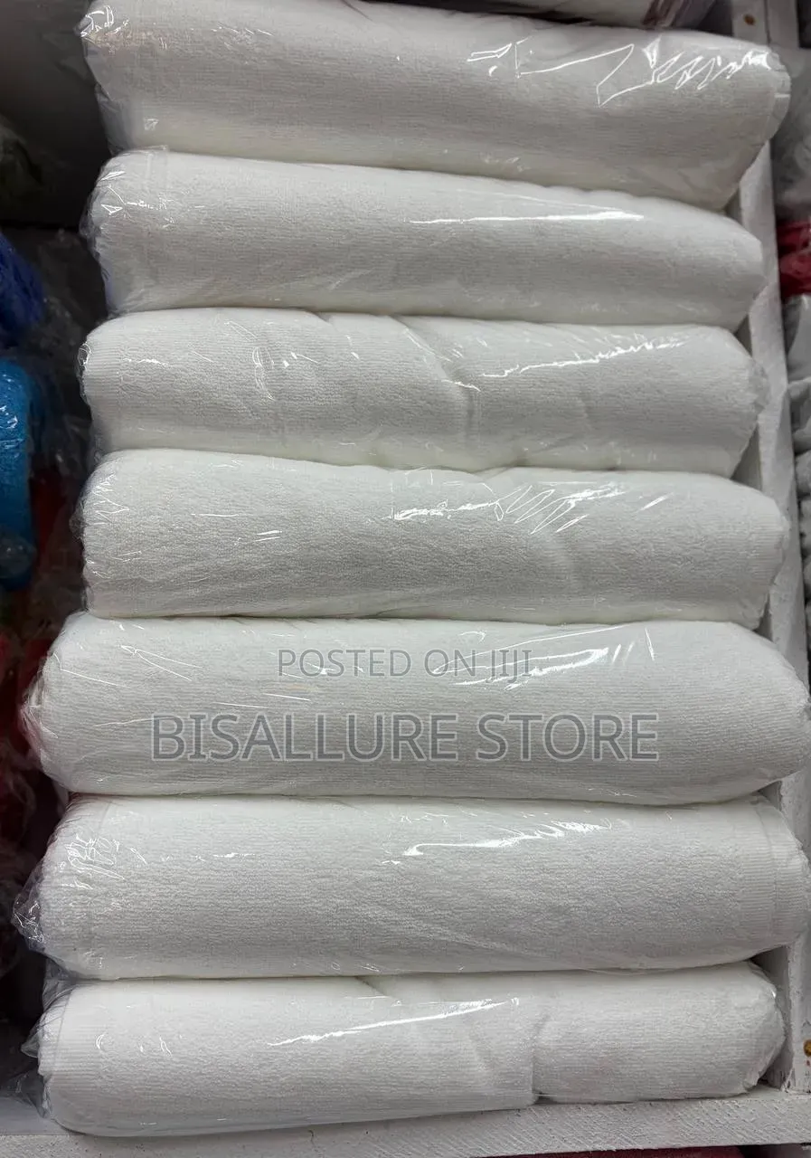 Big White Towel - Plain
