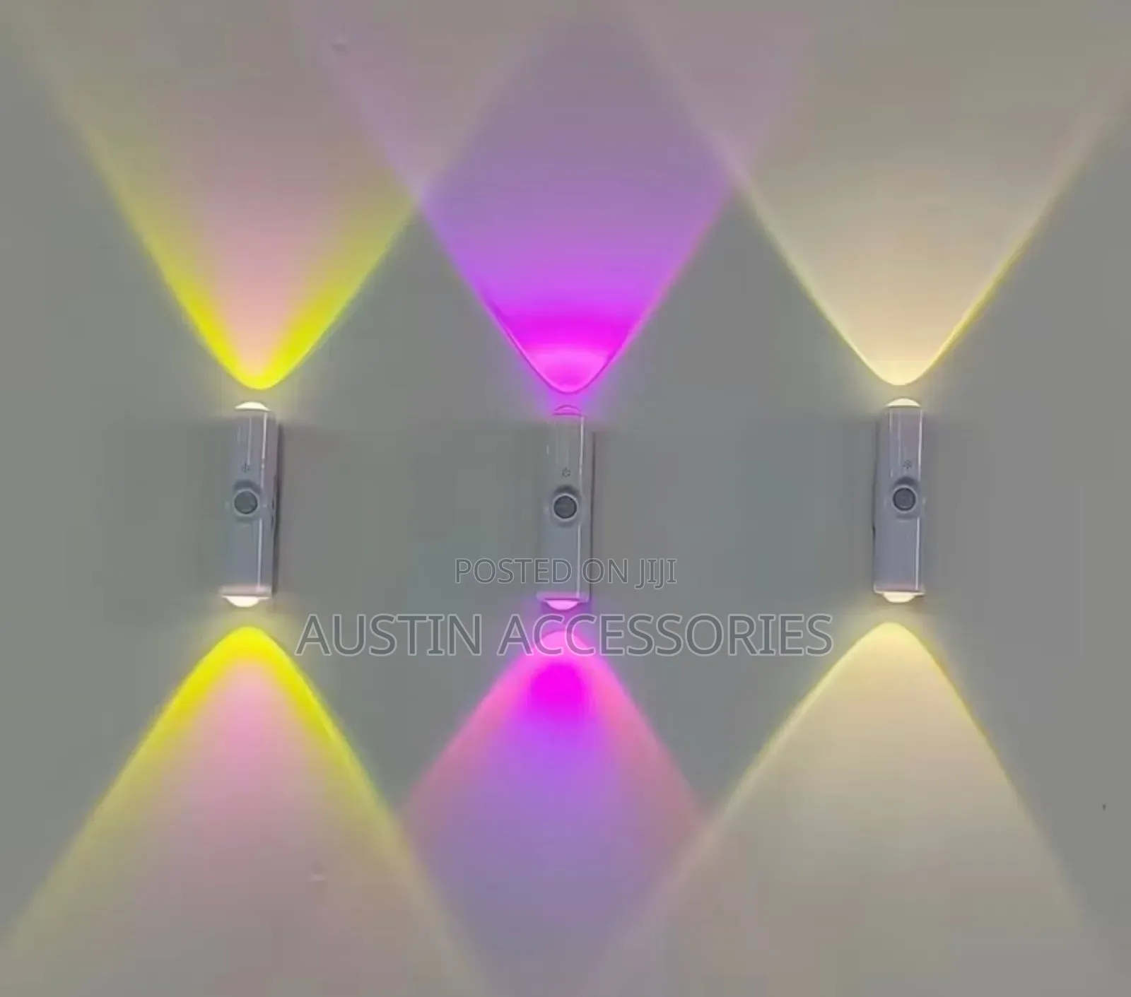 Wall Magnetic Rechargeable RGB Sensor Decor Light