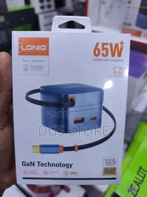 Ldnio Q10 GaN 65w Super Fast Charger