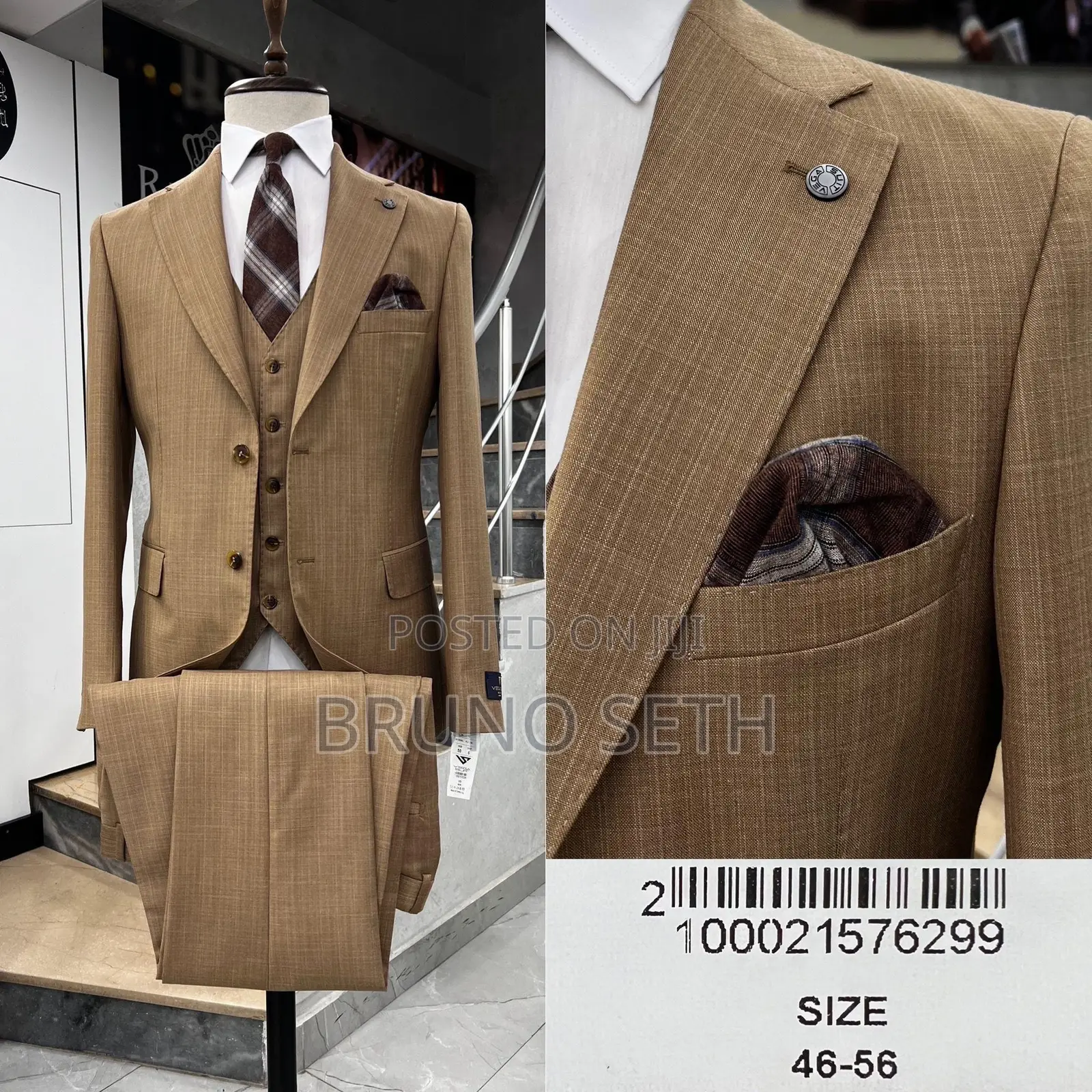 Brown Color Suit