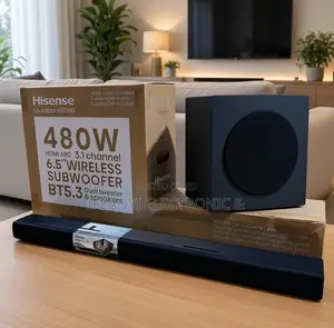 Hisense Soundbar With Subwoofer 480W 3.1CH