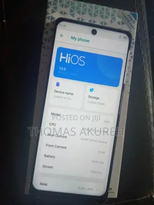 Tecno Camon 40 Pro 5G 256 GB Blue