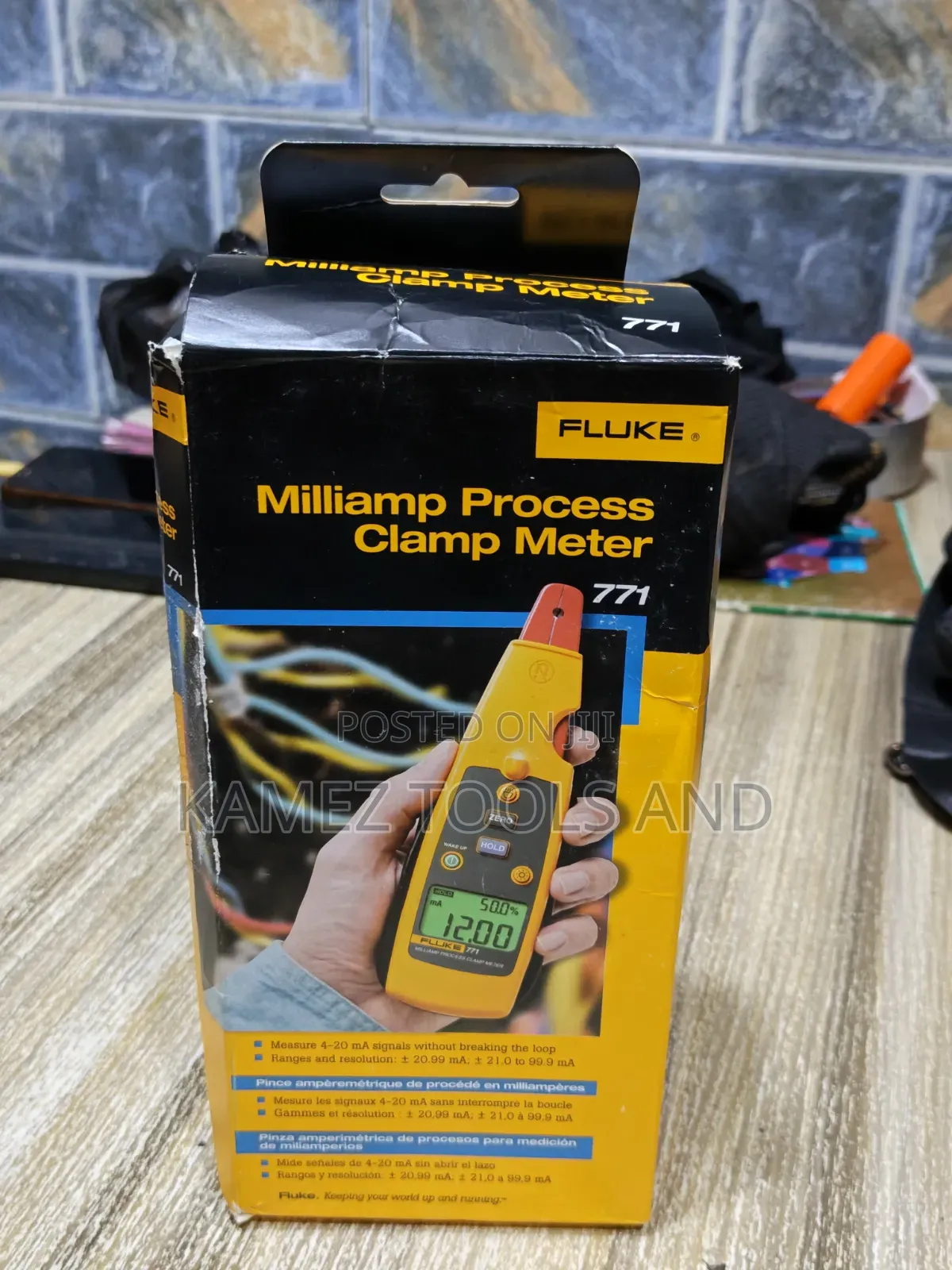 Fluke 771 Milliamp Process Clamp Meter
