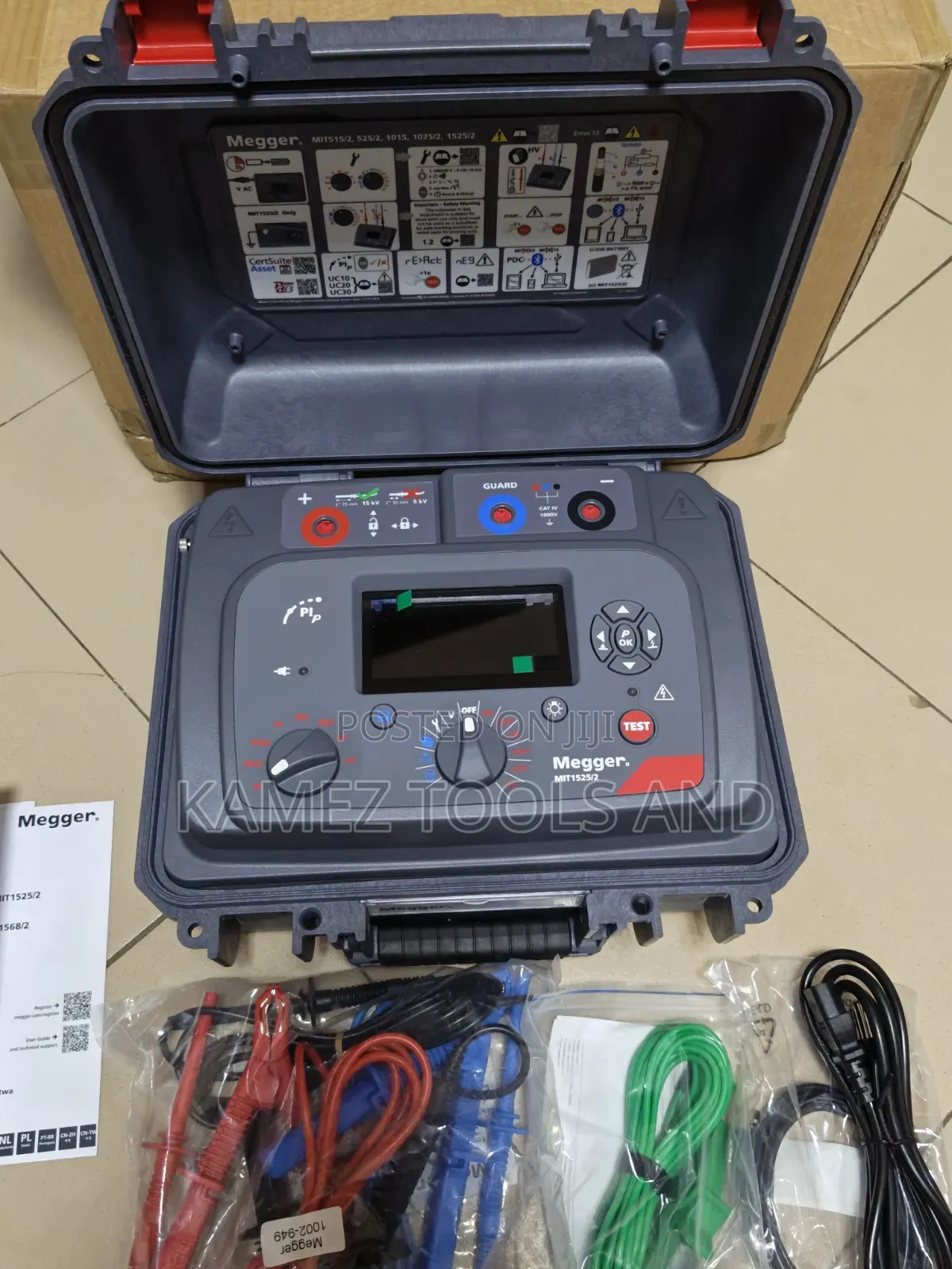 Megger Mit1525/2 15Kv Insulation Resistance Tester