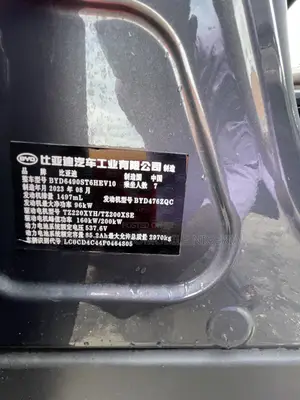 BYD Tang EV 2023 Gray
