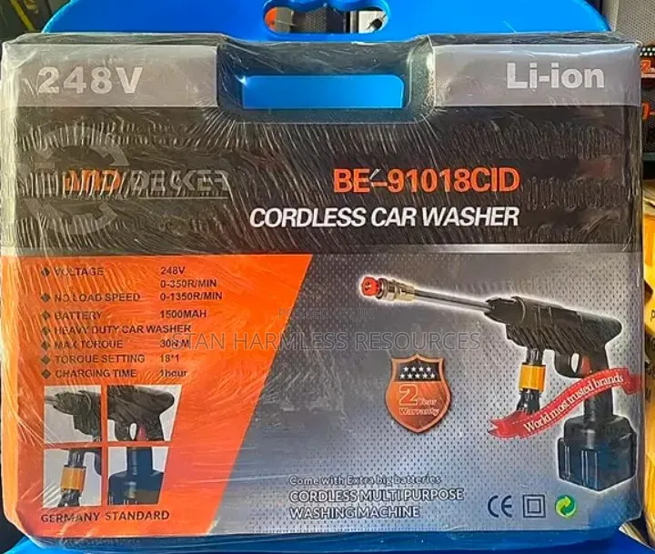 Battery Pressure Washing Machine