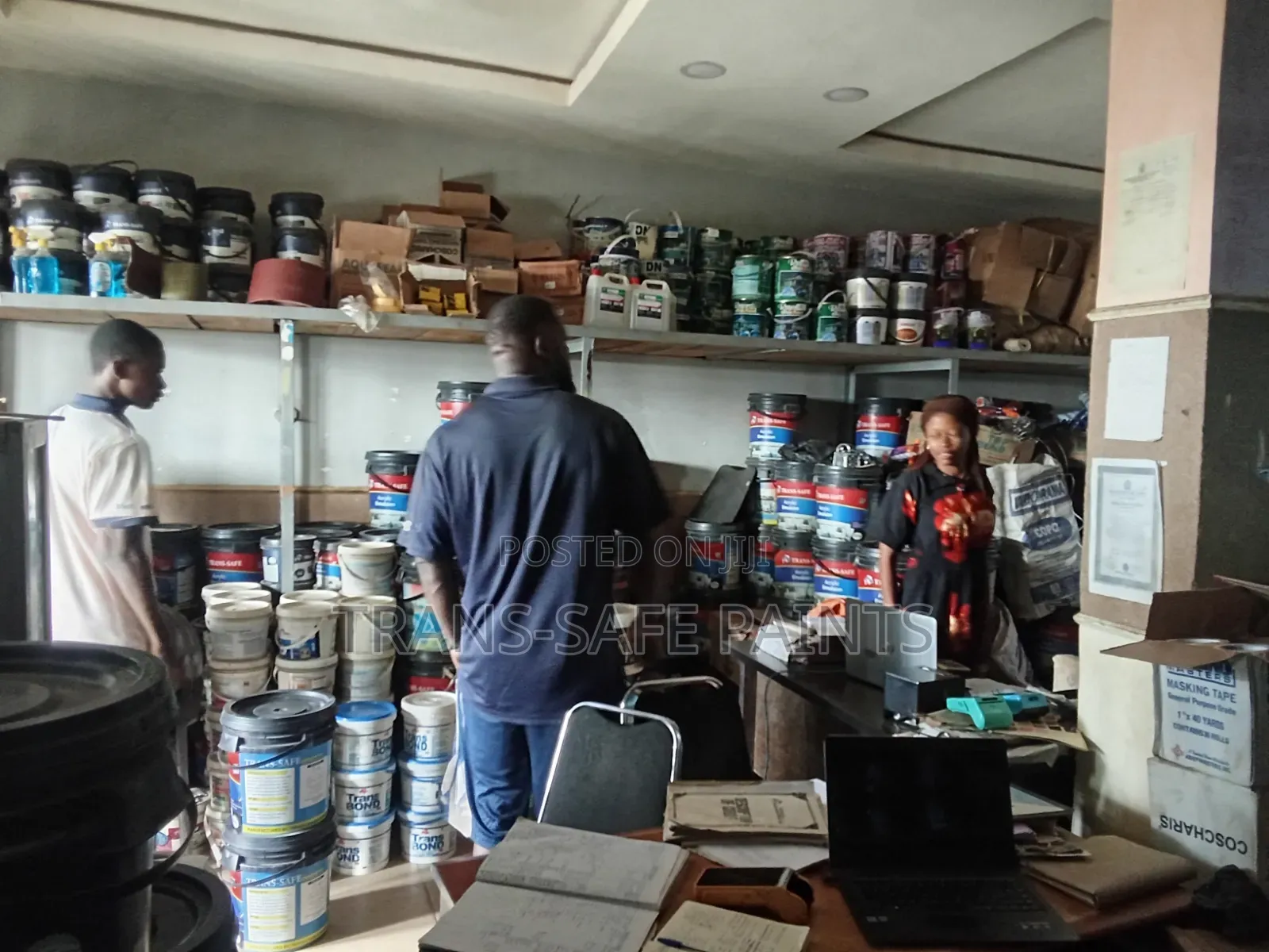 Trans-Safe Paint Shop