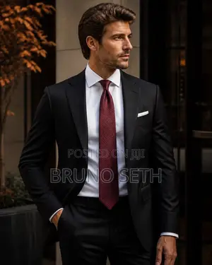 2 Piece Black Suit