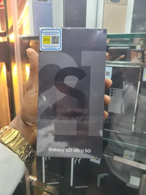 New Samsung Galaxy S21 Ultra 5G 128 GB Black