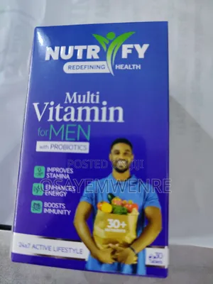 Nutrify Multivitamin for Men With Probiotics