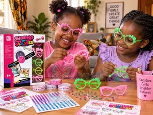 Kids DIY Arts Crafts Creative Glasses Decorating Kit