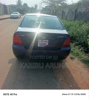 Toyota Corolla 2003 Blue
