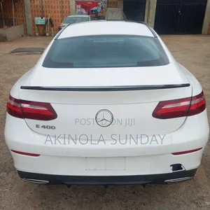 Mercedes-Benz E400 2018 White