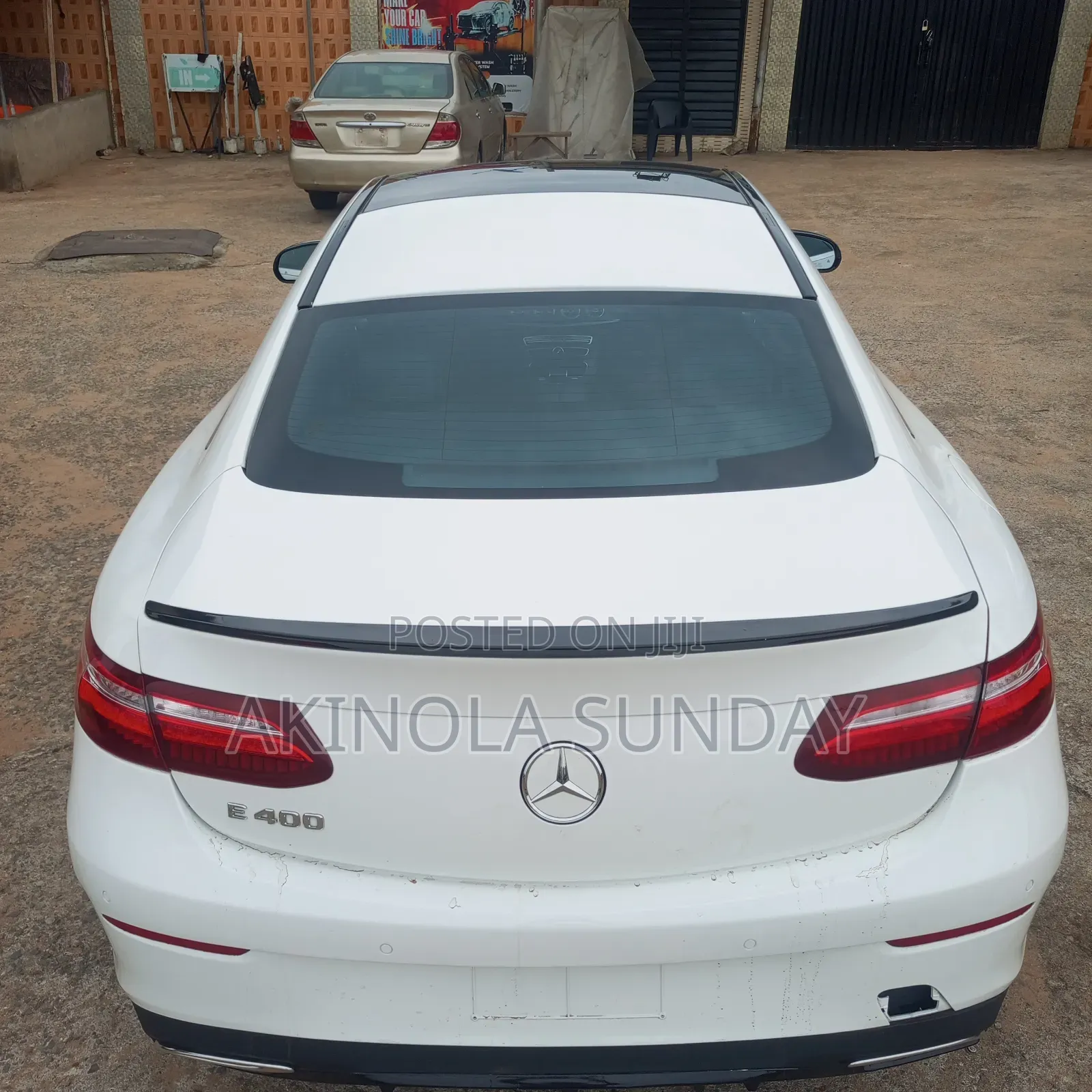 Mercedes-Benz E400 2018 White