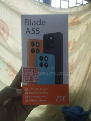 ZTE A55 128 GB Black