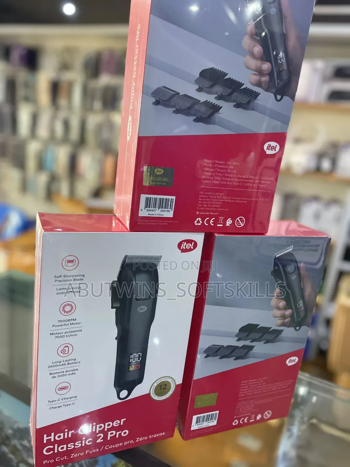 Brand New Itel Hair Clipper Classic 2 Pro