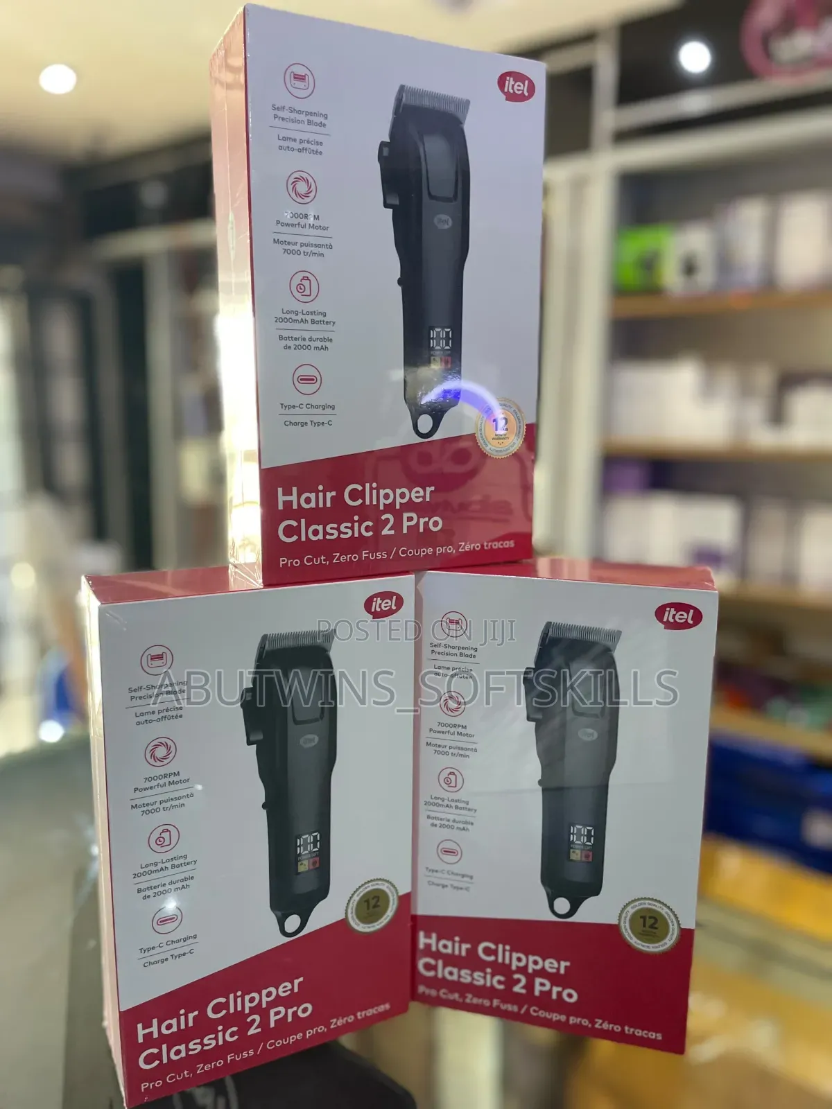 Brand New Itel Hair Clipper Classic 2 Pro