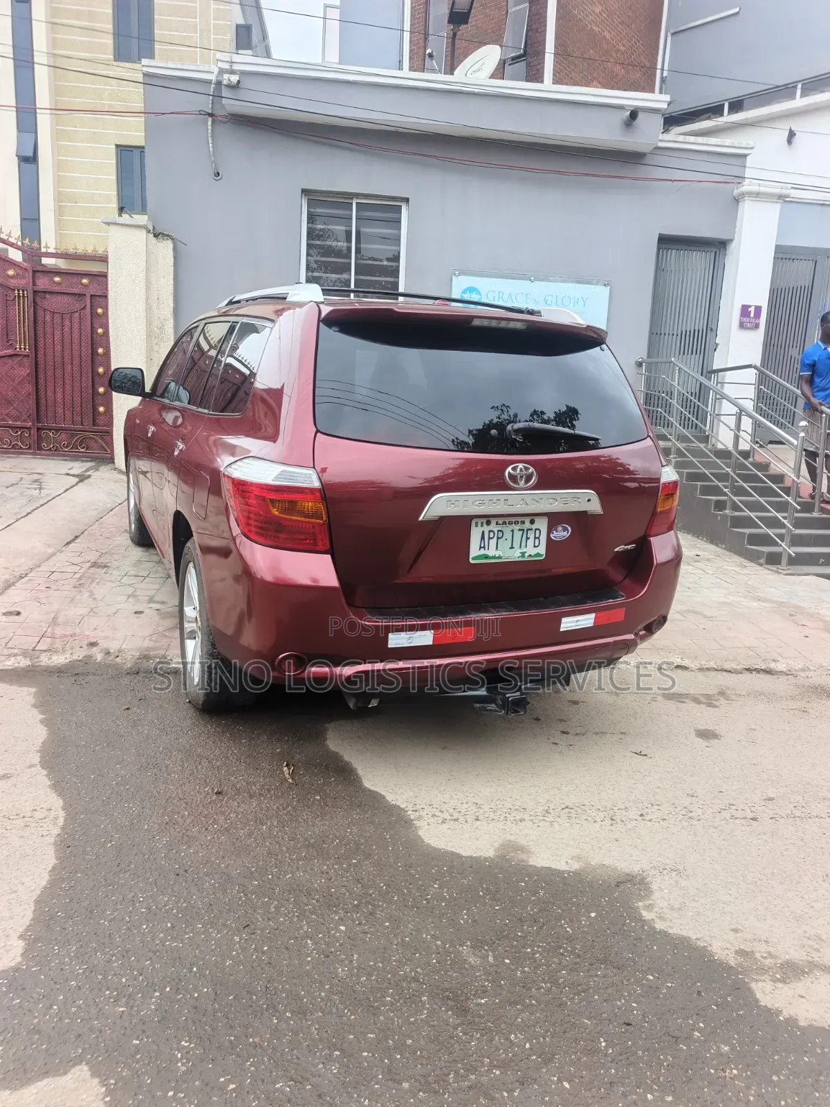 Toyota Highlander 2010 Red