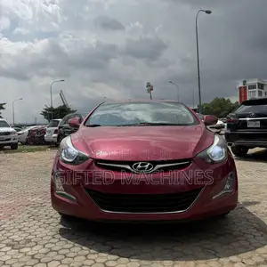 Hyundai Elantra 2014 Red