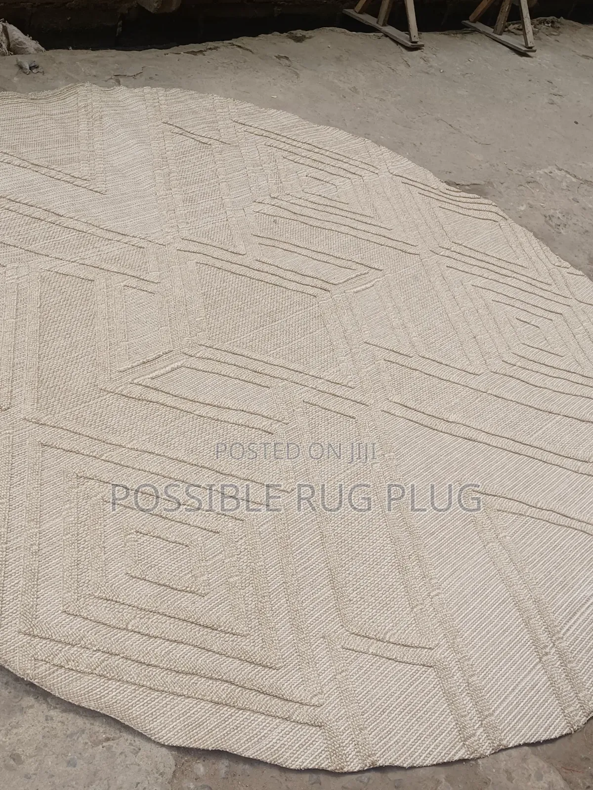 Customised Round Center Rug