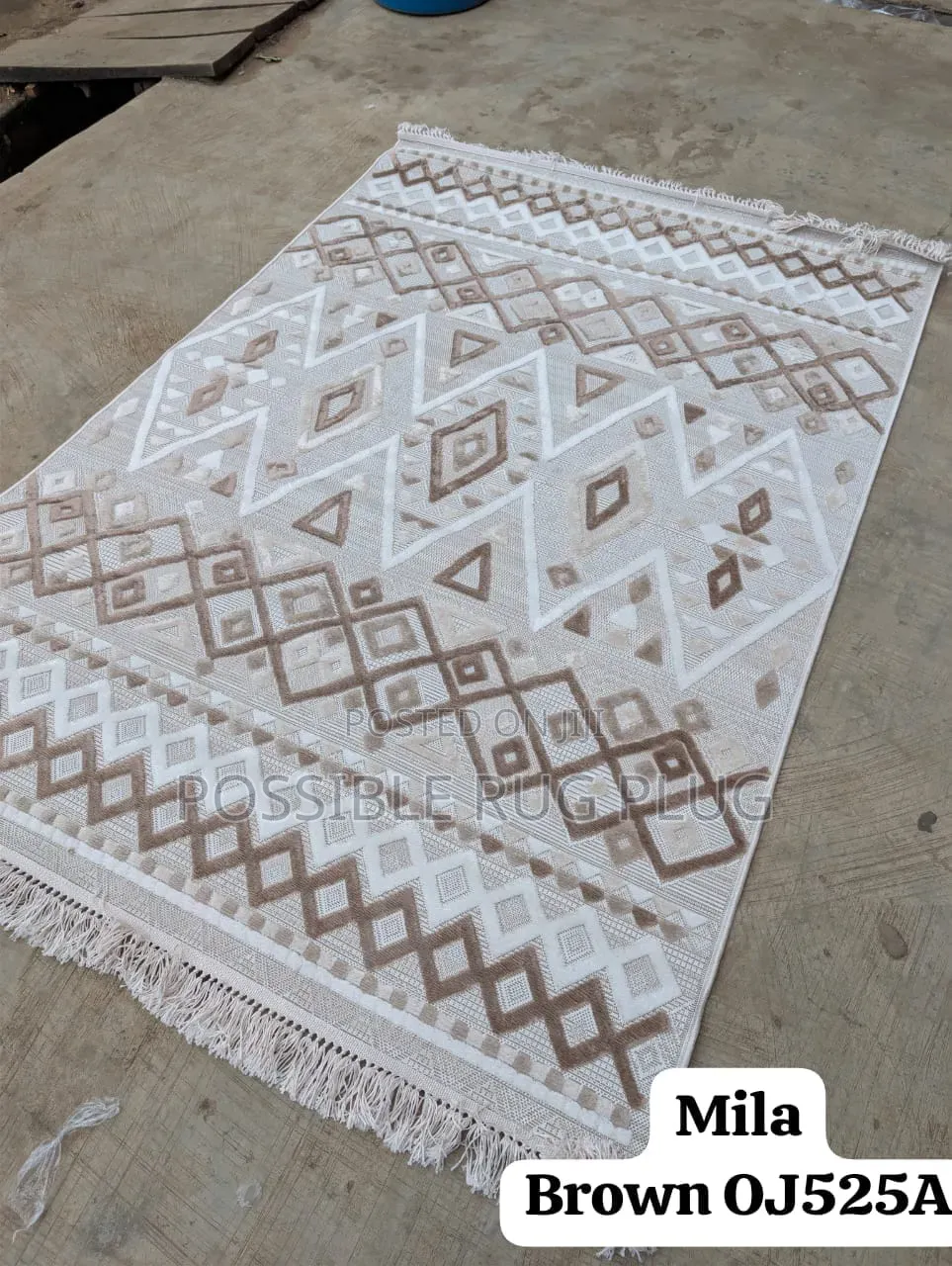 Customised Round Center Rug