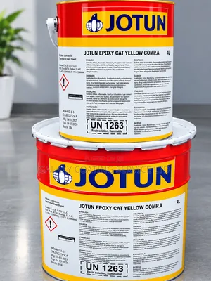 Jotun Epoxy Cat Yellow a and B Comp.