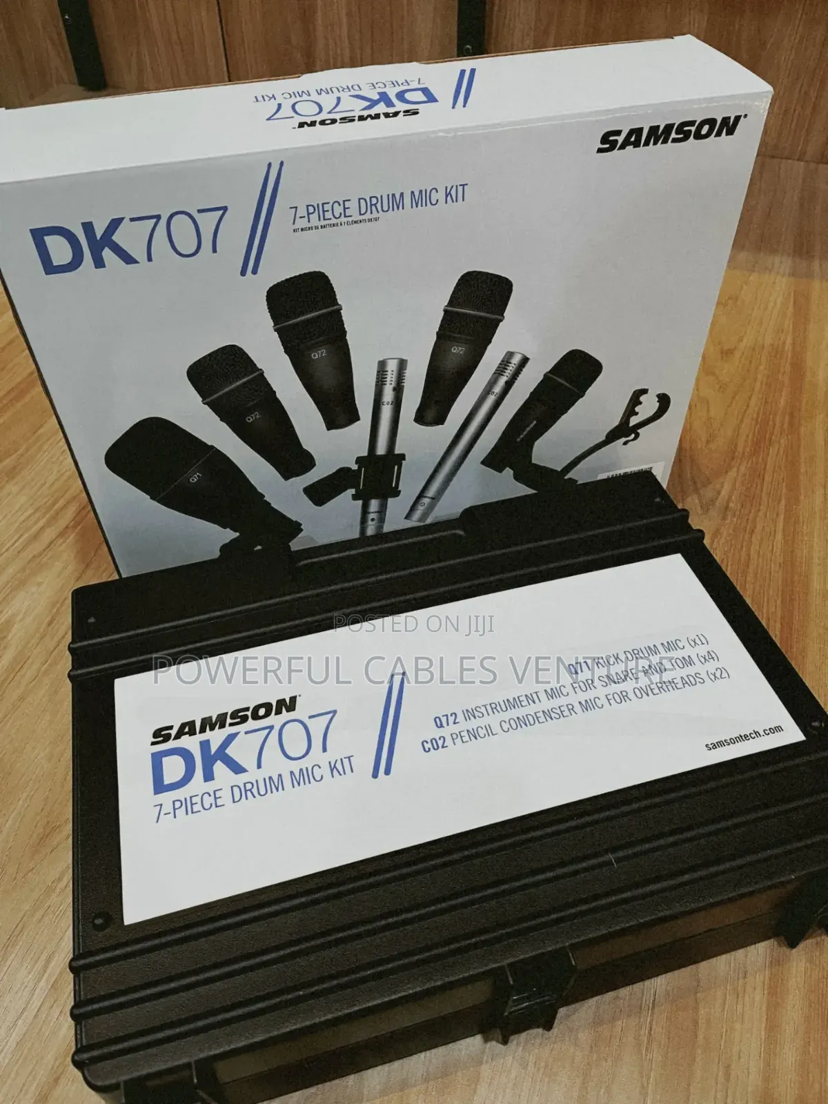 Samson DK707 7-Piece Drum Microphone Kit