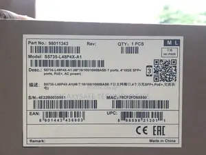 S5735-L48p4x-A1, Huawei CloudEngine S5735 Switch48xGE PoE+/4x10GE SFP+