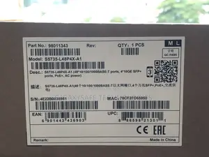 S5735-L48p4x-A1, Huawei CloudEngine S5735 Switch48xGE PoE+/4x10GE SFP+
