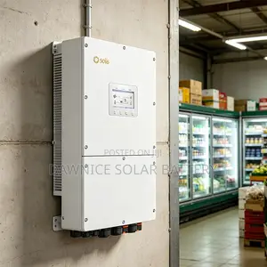 Solis S6‐EH3P30K‐H 30kW Three‐Phase Hybrid Inverter | Dual‐Battery