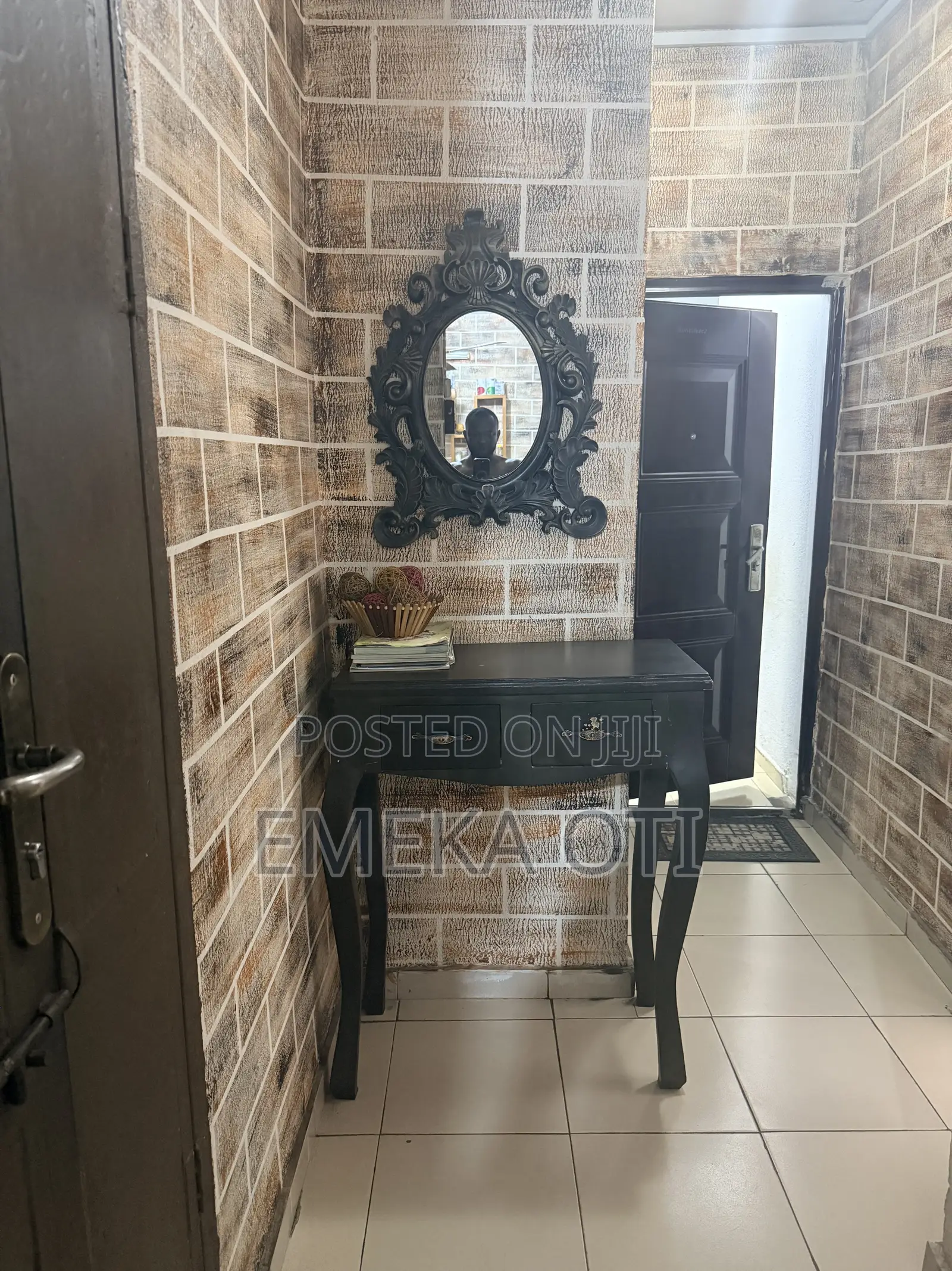 Mirror and Table Set