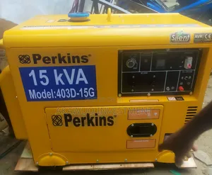 Original Perkins 15kKVA SOUNDPROOF GENERATOR