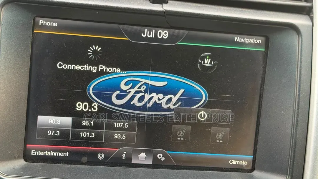 Ford Edge 2012 Silver