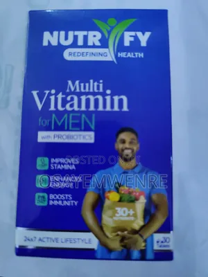 Nutrify Multivitamin for Men With Probiotics