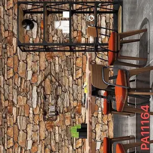 3D Brick Cleanable Wallpaper
