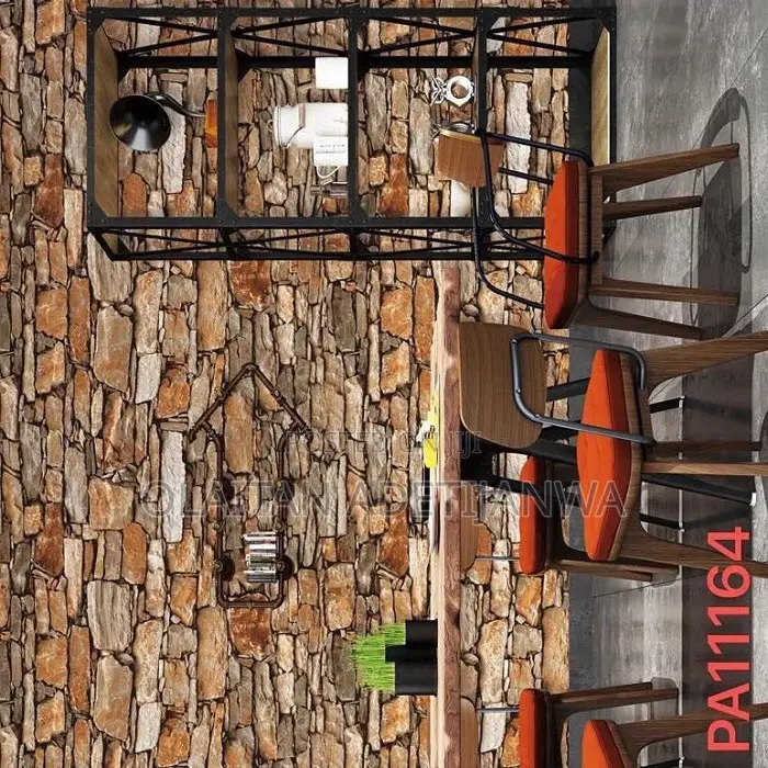 3D Brick Cleanable Wallpaper