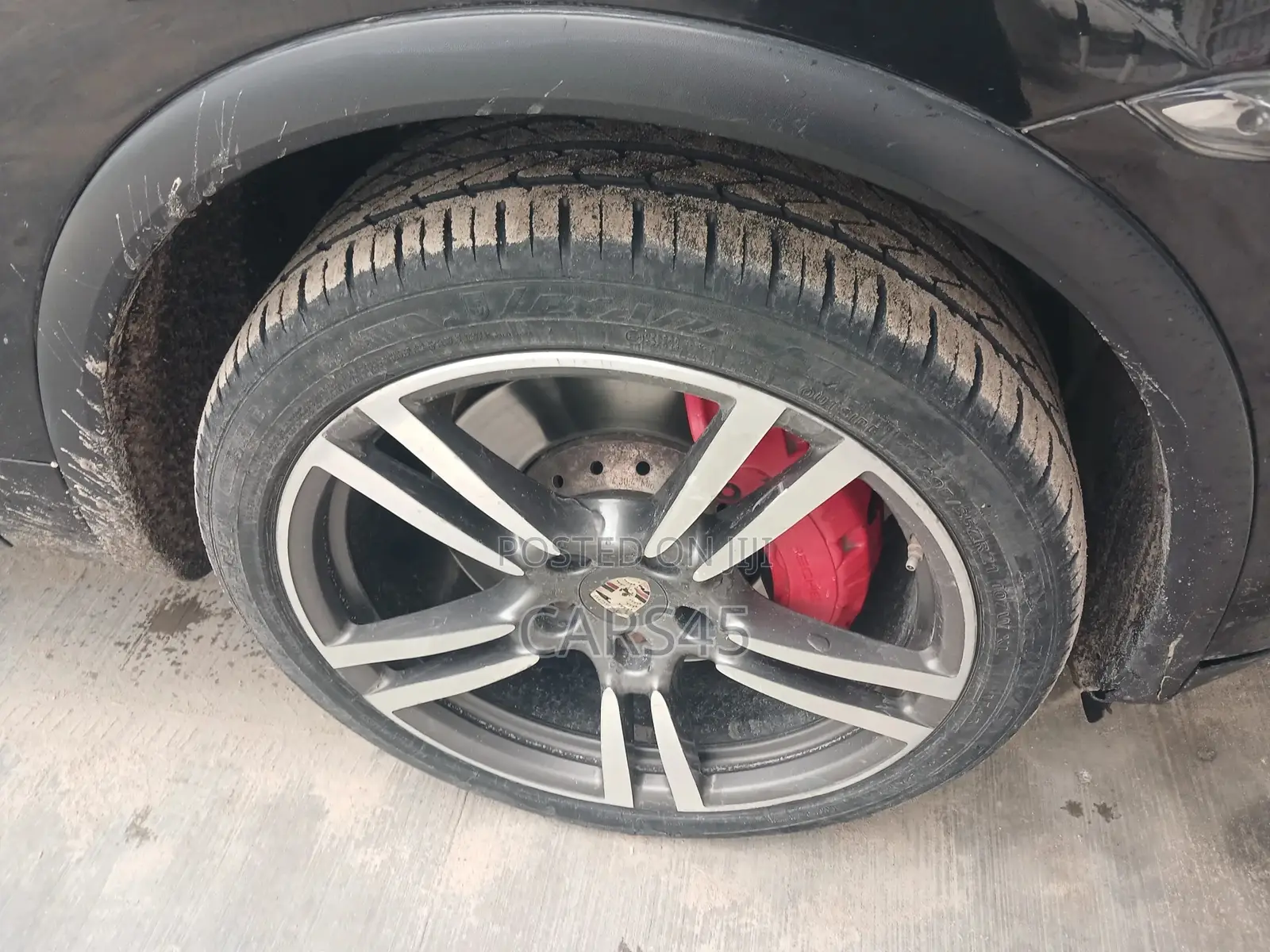 Porsche Cayenne Turbo 2011 Black