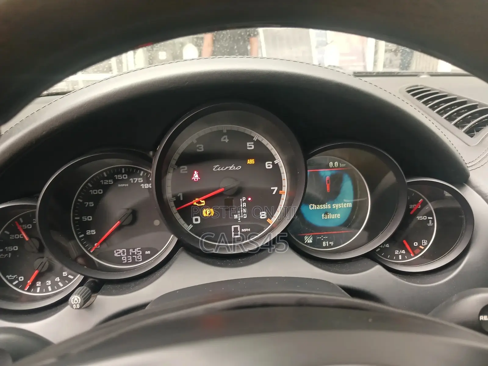 Porsche Cayenne Turbo 2011 Black