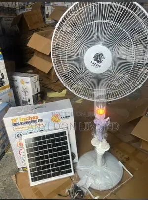 18/16inches Lion Electric Solar Fan