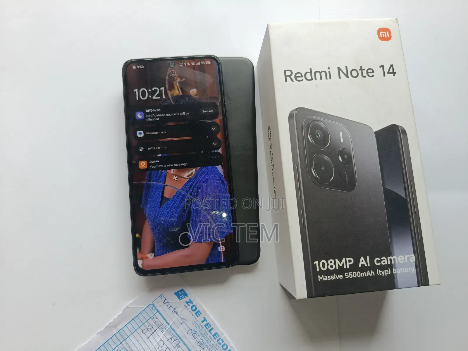 Xiaomi Redmi Note 14 4G 256 GB Black